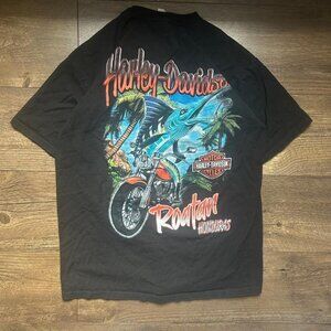 Harley Davidson Men's Black T-shirt